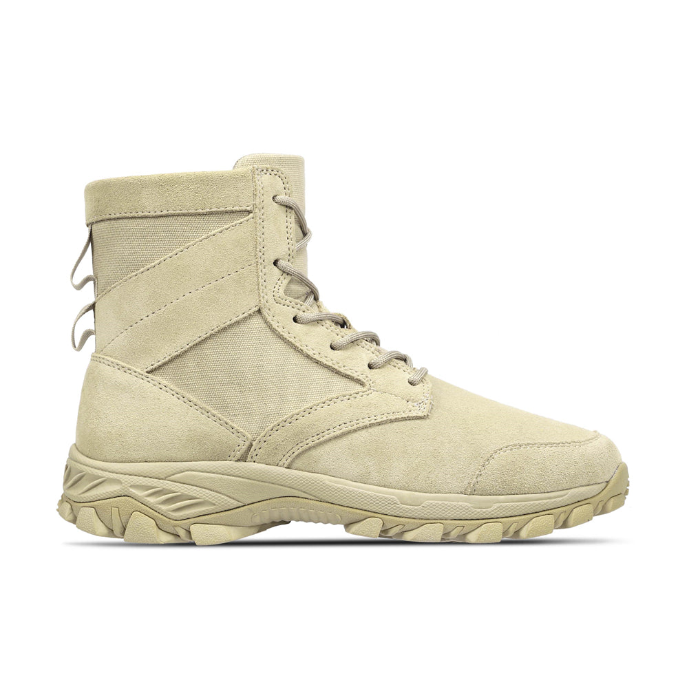 Air Assault Tactical Boots Sand Suede - Soulsfeng