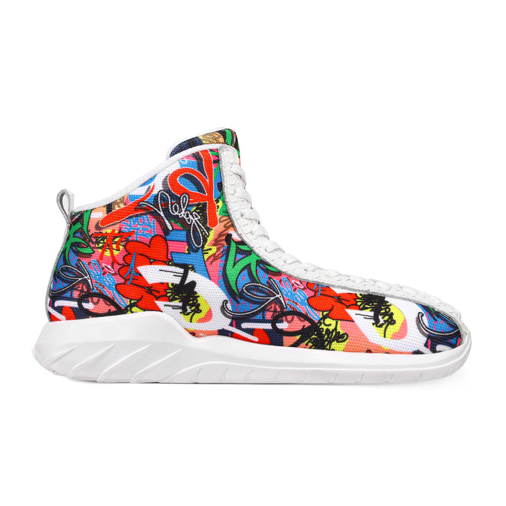 Night Hawk Graffiti High Tops