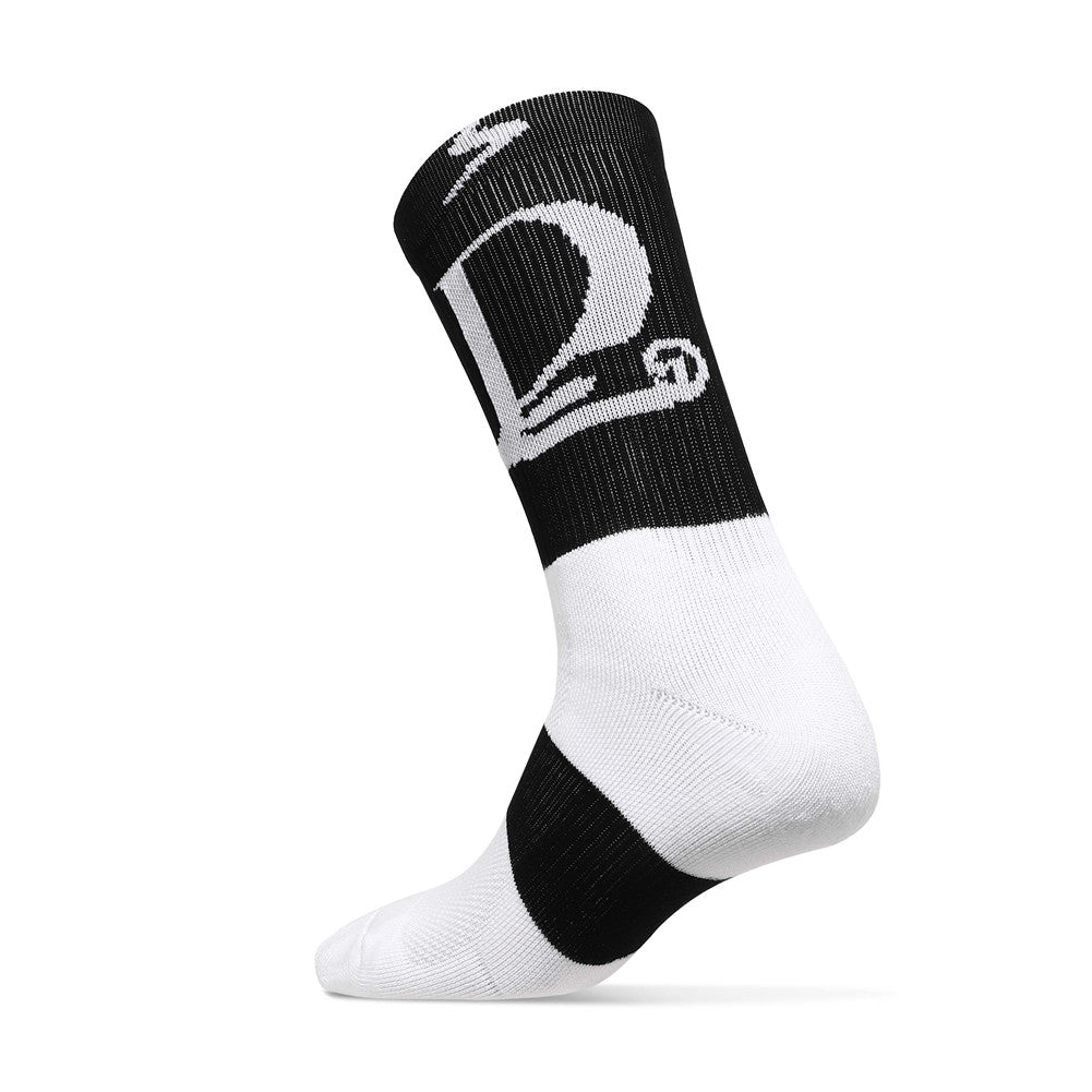 Soulsfeng Basketball Socks Black White