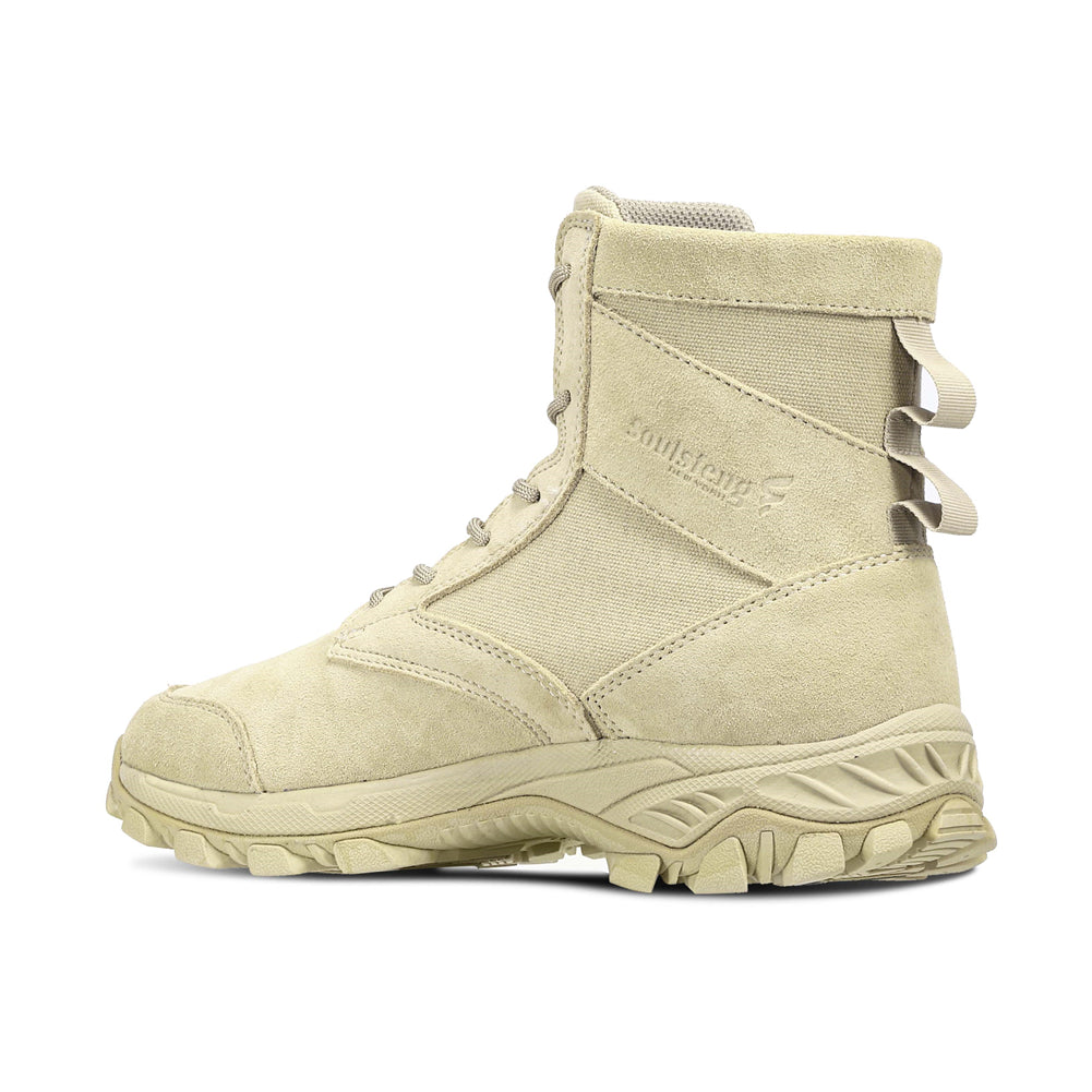 Air Assault Tactical Boots Sand Suede - Soulsfeng