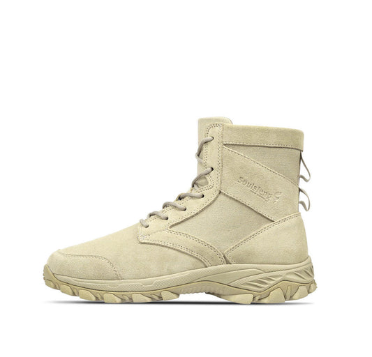 Air Assault Tactical Boots Sand Suede - Soulsfeng